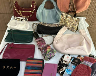 Lot 96: Assorted Purses, Footwear and Bags