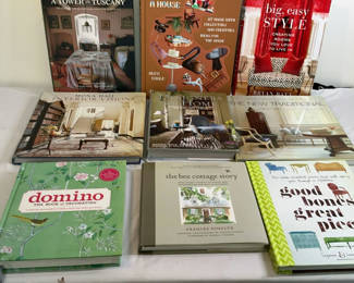 Lot 84: Another 9 Books on Interior Design!