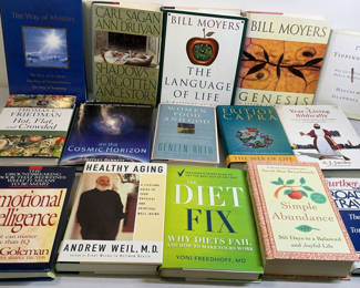 Lot 87: Assorted Health, Science, and Personal Development Books