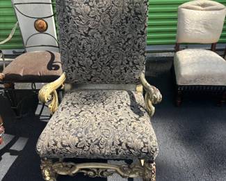 Ornate Carved Chair
