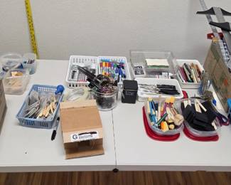 art and craft supplies