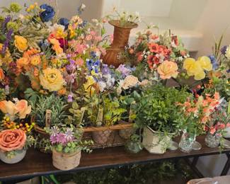 floral arrangements, home decor