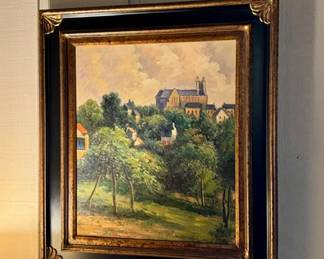 Oil canvas high-end reproduction.