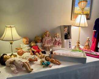 Vintage dolls.