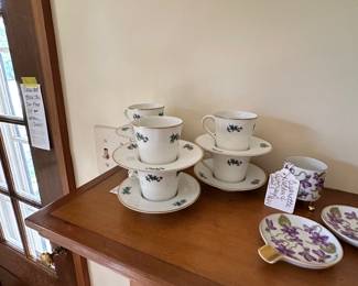 Vintage cup and saucers