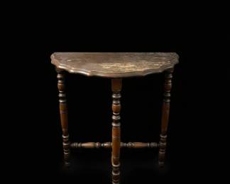 Vintage HalfMoon Console Table second image