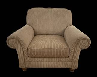 Contemporary Corduroy Club Chair