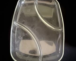 FireKing Divided Serving Dish