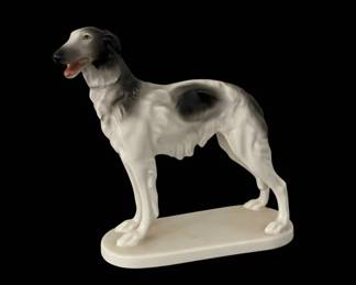 Hull Pottery Borzoi or Greyhound Figurine third image