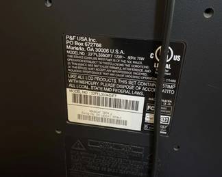 Philips PFLD or F inch LCD Television third image