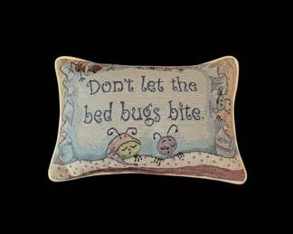 Goodnight Moon  Dont Let the Bed Bugs Bite Tapestry Pillows