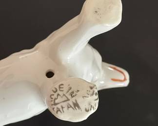 Vintage German Shepherd Porcelain Figurine  Made in Japan third image