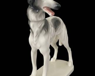 Hull Pottery Borzoi or Greyhound Figurine
