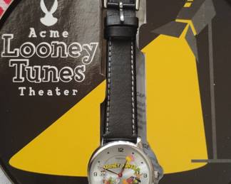 Armitron Looney Tunes Theater Watch with Original Tin