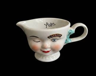 Baileys Irish Cream Yum Winking Face Creamer and Sugar Bowl Set