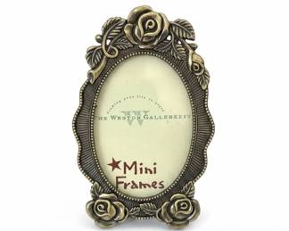 The Weston Gallery Rose Motif Mini Frame