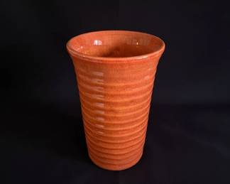 Vintage Ring Ware Cylinder Vase