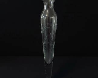 Princess House Heritage Etched Bud Vases second image