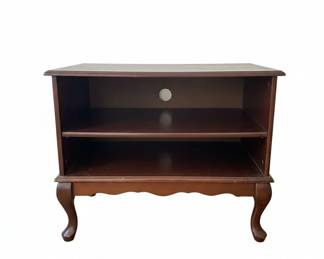 Queen Anne Style Media Stand