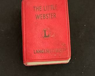The Little Webster Dictionary by Langenscheidt L