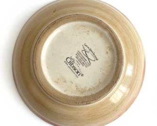 Gibson Housewares Handpainted Ceramic Bowl second image
