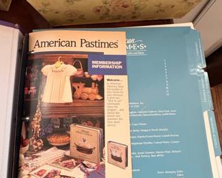 American Pastimes A Treasury of OldTime Crafts and Ideas Binder B second image