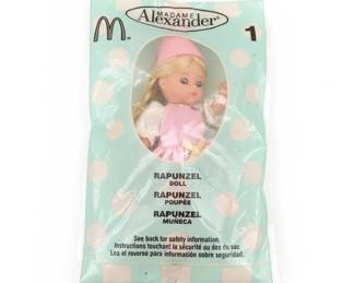 Madame Alexander McDonalds Happy Meal Rapunzel Doll