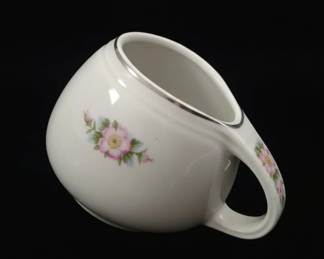 Halls Superior Quality Kitchenware Rose White Creamer
