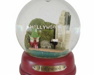 Hollywood Souvenir Snow Globe