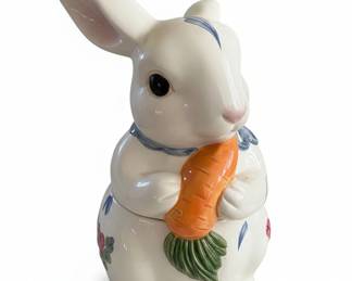 Lenox Barnyard Collection Bunny Cookie Jar