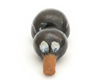 Studio Pottery GourdShaped Whistle
