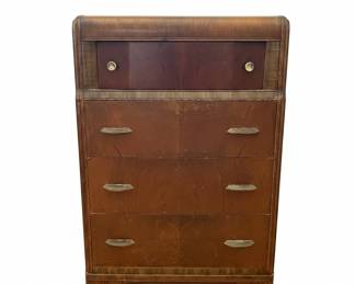 Art Deco Waterfall Chest of Drawers