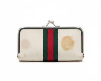 Vintage Web Stripe Sewing Kit or Coin Purse