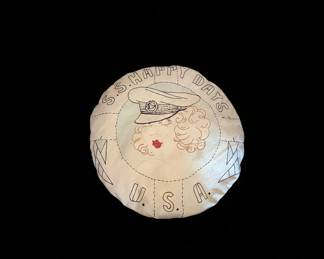 Vintage S.S. Happy Days Souvenir Pillow