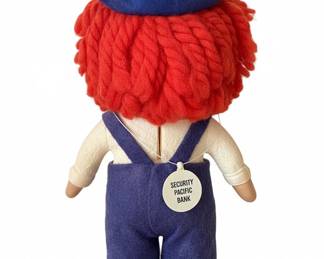 Vintage Raggedy Andy Coin Bank  Security Pacific Bank second image
