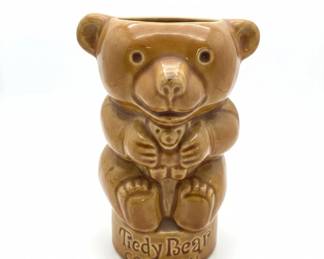 Vintage Teddy Bear Honey Pot