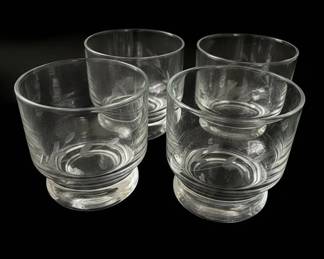 Princess House Heritage Etched Leaf Lowball Tumblers second image