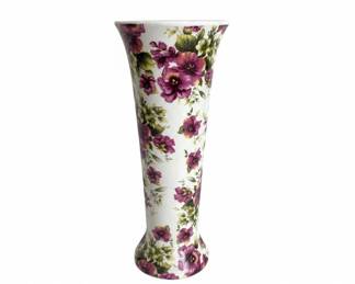 Va Bene Floral Porcelain Vase