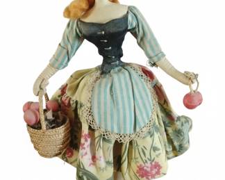 Vintage Layna or Roldan Klumpe Style Cloth Doll
