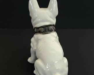 Vintage French Bulldog Porcelain Figurine second image