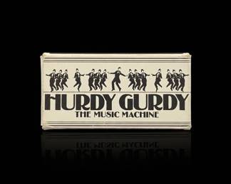 Hurdy Gurdy The Music Machine handcrank music box