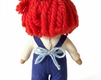 Vintage Raggedy Andy Doll with Snoopy Pin second image
