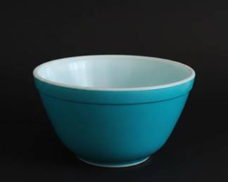 Pyrex Primary Colors Turquoise Mixing Bowl 