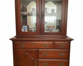 Kincaid Solid Wood China Cabinet fourth image