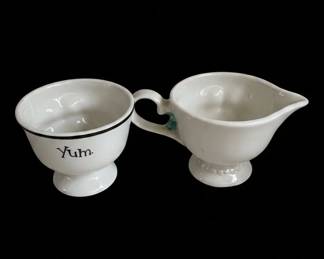 Baileys Irish Cream Yum Winking Face Creamer and Sugar Bowl Set third image