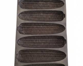 Vintage Wagner Ware Krusty Korn Kobs Cast Iron Cornbread Pan