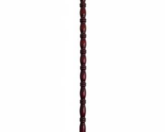 Eagle Head Carved Wooden Walking Stick with Marble