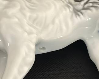 Porcelain English Setter Dog Figurine  Made in Japan second image