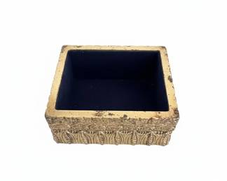 Vintage Throne Miniature Trinket Box Photo Display second image