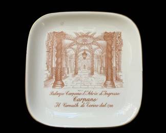 Richard Ginori Carpano Advertising Small Dish